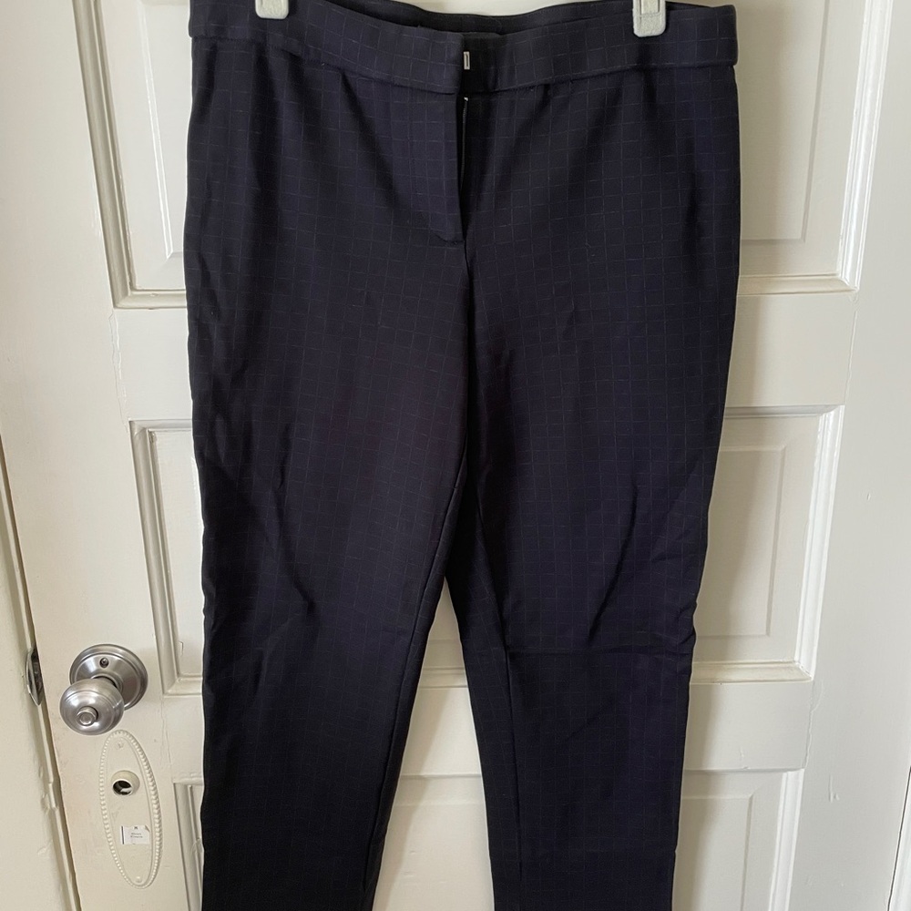 Amanda & Chelsea Navy Women's Straight Leg Pants